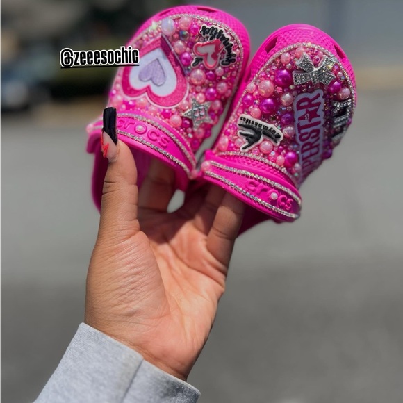 GYMNASTICS CUSTOM CROCS x Zeeesochic - Picture 1 of 3